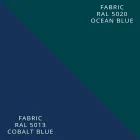 Strålende plade i aluminium og elektrisk og farvet stofdesign 150 W - Sam Viadurini