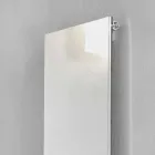 Lodret strålingsplade i rustfrit stål Reflex moderne design ved 510 W - is Viadurini