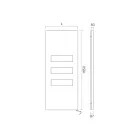 Elektrisk kogeplade i kulstofstål fremstillet i Italien - kandiseret Viadurini