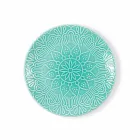 Moderne farvede plader 18 stk komplette bordservice i Gres - Creta Viadurini