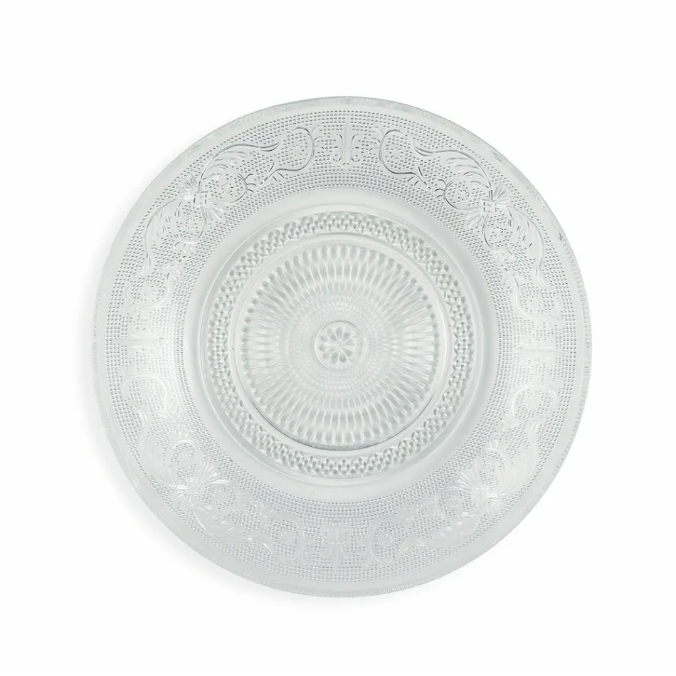 Gennemsigtige glasplader Luksus klassisk indretning 18 dele - Palazzo Viadurini