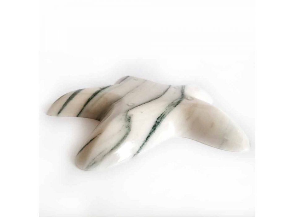 Moderne marmor underkop i form af en søstjer lavet i Italien - Ticcio Viadurini
