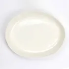 Luksus design hvid porcelæn oval serveringsplade - Arcimaesta Viadurini