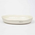 Luksus design hvid porcelæn oval serveringsplade - Arcimaesta