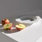 Satinmarmorsuppetallerken lavet i Italien - Yutaro Viadurini