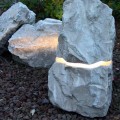 Stone lyse LED i Fior di Pesco Carnico Blød, enkelt stykke