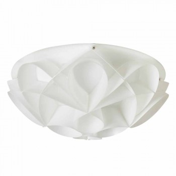 2 loftslamper farve perle hvid moderne design, diam.43cm, Lena