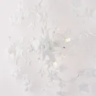 Loftlampe i metal og krystal med 6 lyskilder til sofistikeret stil i interiører – Orchidea Viadurini