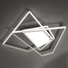 Dæmpbar LED-væglampe i guld eller sølvmetal - Galactic Viadurini