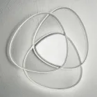 Loftslampe LED væglampe i guld eller sølv finish Metal - Rosella Viadurini