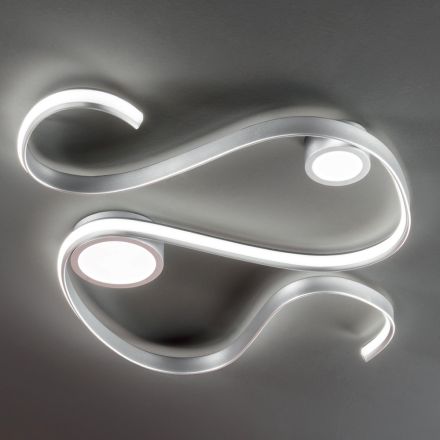 Metal væglampe med dæmpbar LED moderne design - Steven Viadurini
