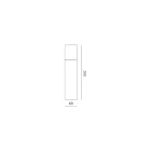 Artisan Loftslampe i Keramik og Messing Fremstillet i Italien - Toscot Match Viadurini