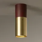 Artisan Loftslampe i Keramik og Messing Fremstillet i Italien - Toscot Match Viadurini