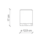 Nordic Style Artisan Træ og Keramik Loftslampe - Nateca Viadurini