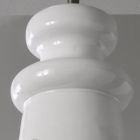 Håndlavet loftslampe i Majolica og aluminium fremstillet i Italien - Toscot Battersea Viadurini