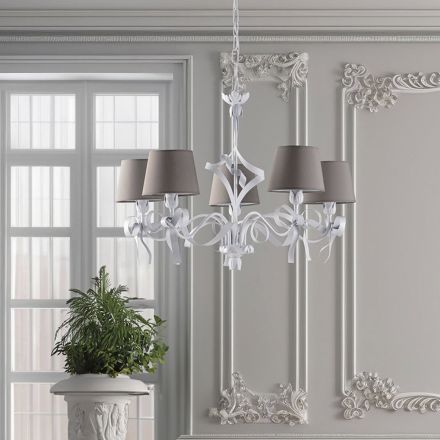 Hvid LED-loftlampe til oplysning af moderne og ryddelige rum – Dalia Viadurini