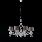 Hvid LED-loftlampe til oplysning af moderne og ryddelige rum – Dalia Viadurini