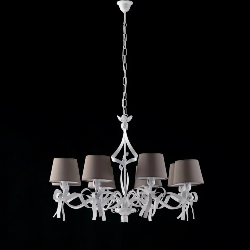 Hvid LED-loftlampe til oplysning af moderne og ryddelige rum – Dalia Viadurini