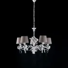 Hvid LED-loftlampe til oplysning af moderne og ryddelige rum – Dalia Viadurini