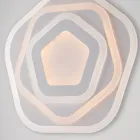 Hvid LED loftlampe til indendørs belysning - Vega Viadurini