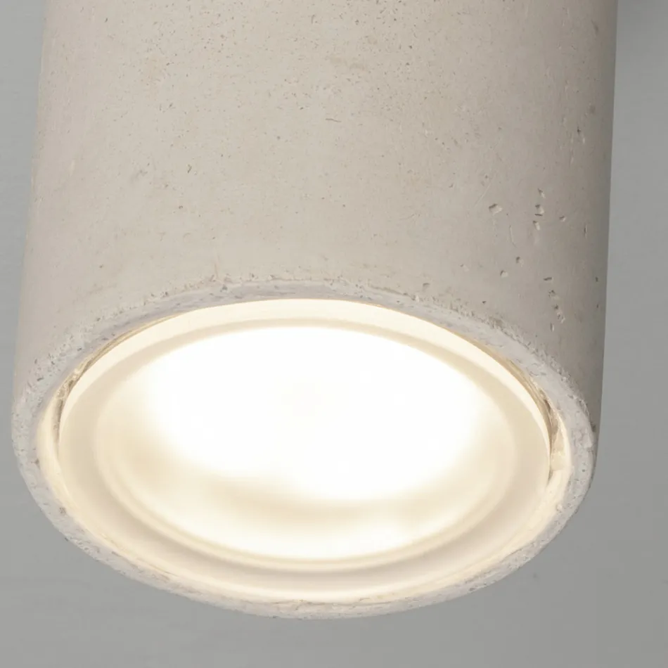 Udendørs loftslampe i farvet ler håndlavet i Italien - Toscot Hans Viadurini