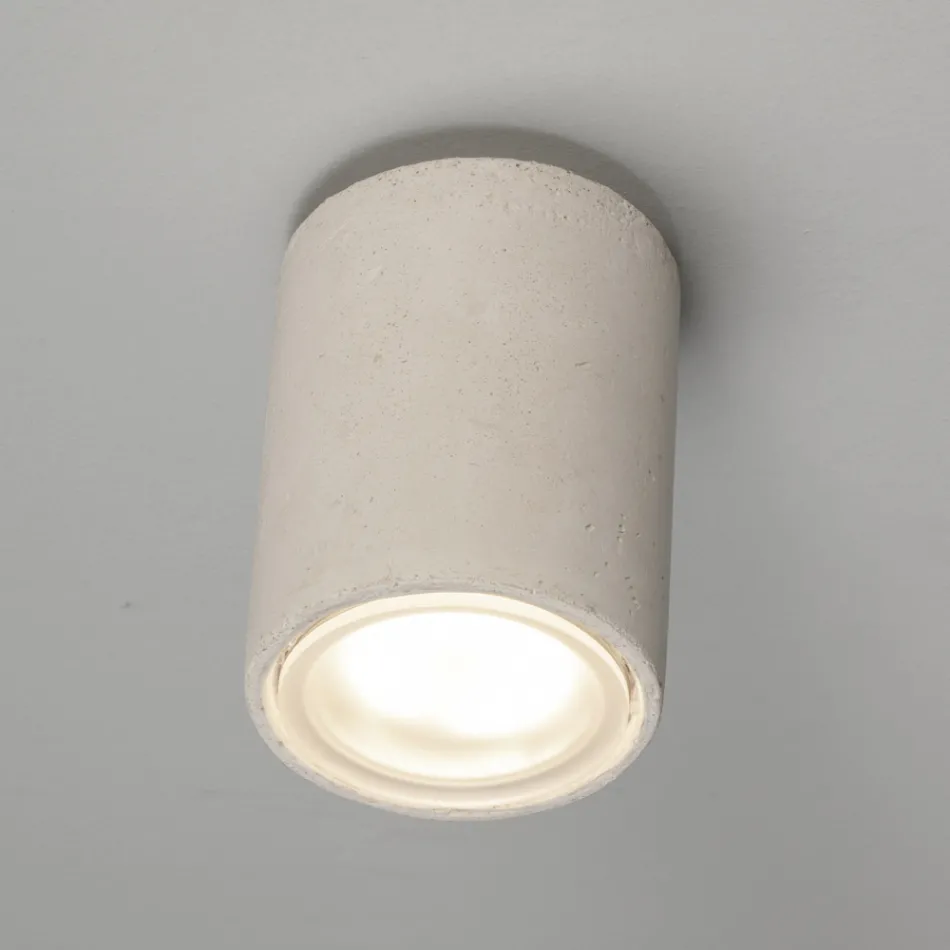 Udendørs loftslampe i farvet ler håndlavet i Italien - Toscot Hans Viadurini