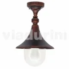 Have loftslampe i støbt aluminium lavet i Italien, Anusca Viadurini