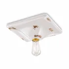 Loft armatur retro stil keramiske Karen Ferroluce Viadurini