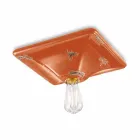 Loft armatur retro stil keramiske Karen Ferroluce Viadurini