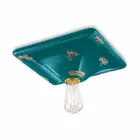 Loft armatur retro stil keramiske Karen Ferroluce Viadurini