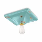 Loft armatur retro stil keramiske Karen Ferroluce Viadurini