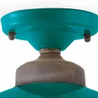 Loft lampe Design loft keramik og messing Cecilia Viadurini