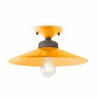 Loft lampe Design loft keramik og messing Cecilia Viadurini