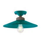 Loft lampe Design loft keramik og messing Cecilia Viadurini