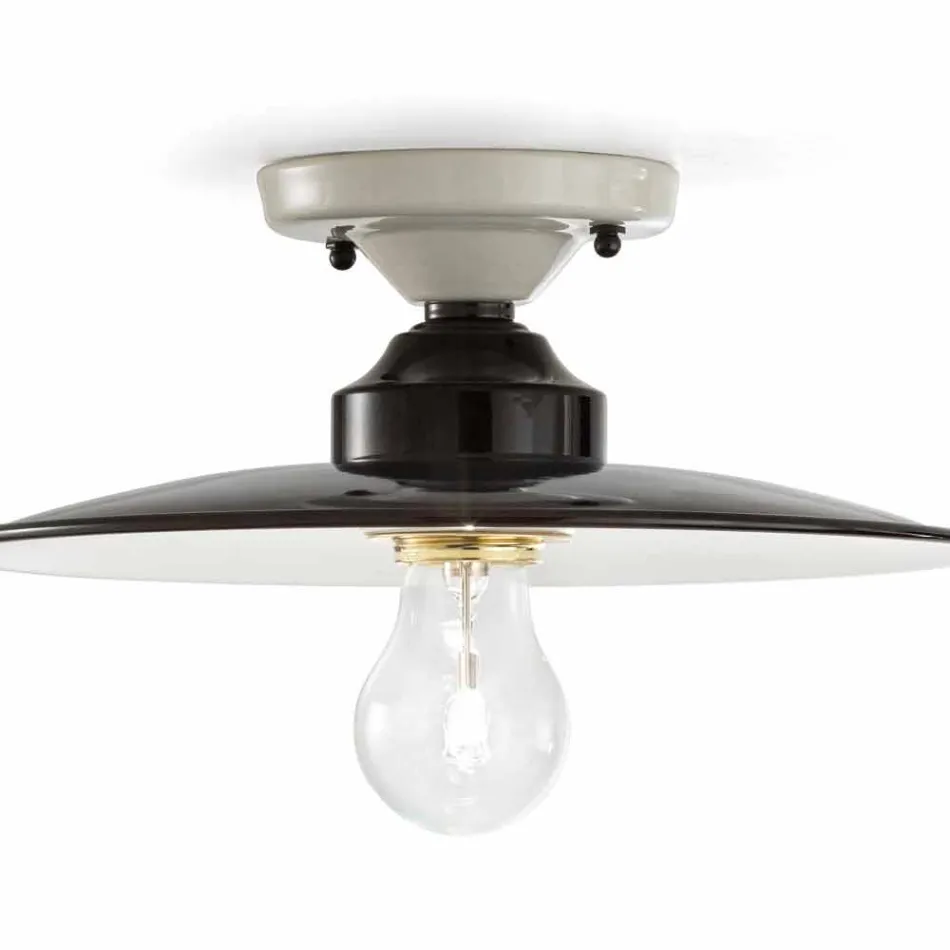 designer loft lys poleret keramik Jane Ferroluce Viadurini