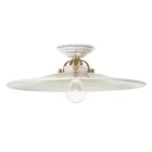 Loft lampe keramisk rustik Ferroluce loft Viadurini