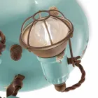 design loft lampe med tre spots industrielle stil Allison Ferroluce Viadurini