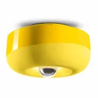 Loftslampe i vintage design i farvet keramik fremstillet i Italien - Bellota Viadurini