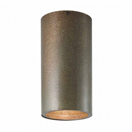 jern eller messing loftslampe industriel stil Solsikker Il Fanale Viadurini