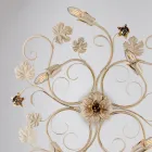 Italiensk fremstillet forkromet LED-loftlampe til moderne rum – Fiore Viadurini