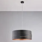 Loftlampe i metal og glas for et diffust, harmonisk lys – Melograno Viadurini