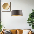 Loftlampe i metal og glas for et diffust, harmonisk lys – Melograno Viadurini