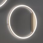 Guld eller sølv malet metal loftslampe med dæmpbar LED - Libra Viadurini
