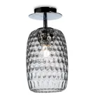 Venetiansk loftslampe i glas med forskellige finish, fremstillet i Italien - Sibilla Viadurini