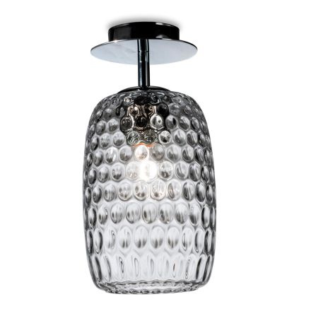 Venetiansk loftslampe i glas med forskellige finish, fremstillet i Italien - Sibilla Viadurini