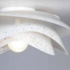 Moderne loftslampe med skyggen af ​​hvid krone diam. 40 cm, Antalya Viadurini