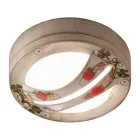 Loft- eller væglampe til udendørs i håndmalet aluminium - Brindisi Viadurini