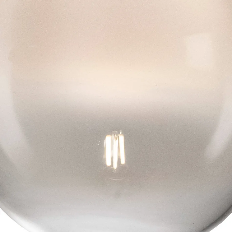 Lille loftslampe i forskellige venetianske glasfinisher fremstillet i Italien - Iride Viadurini
