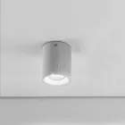 Rund loft for ekstern gips eller beton Nadir Aldo Bernardi Viadurini