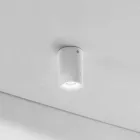 Rund loft for ekstern Nadir 9 gips eller beton Viadurini